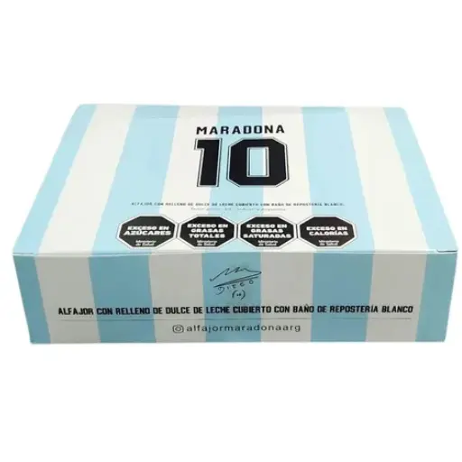 Alfajores mundial caja x6 blanco